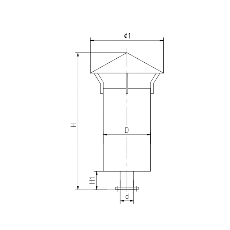 RJ-SP 型蒸汽排放消聲器
